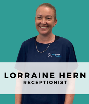 Lorraine Hern Footsmart Podiatrist receptionist 